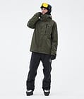 Dope Blizzard Full Zip Skijacke Herren Olive Green, Bild 2 von 9