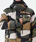 Dope Blizzard Full Zip Skijacke Herren Shards Gold Green, Bild 8 von 9