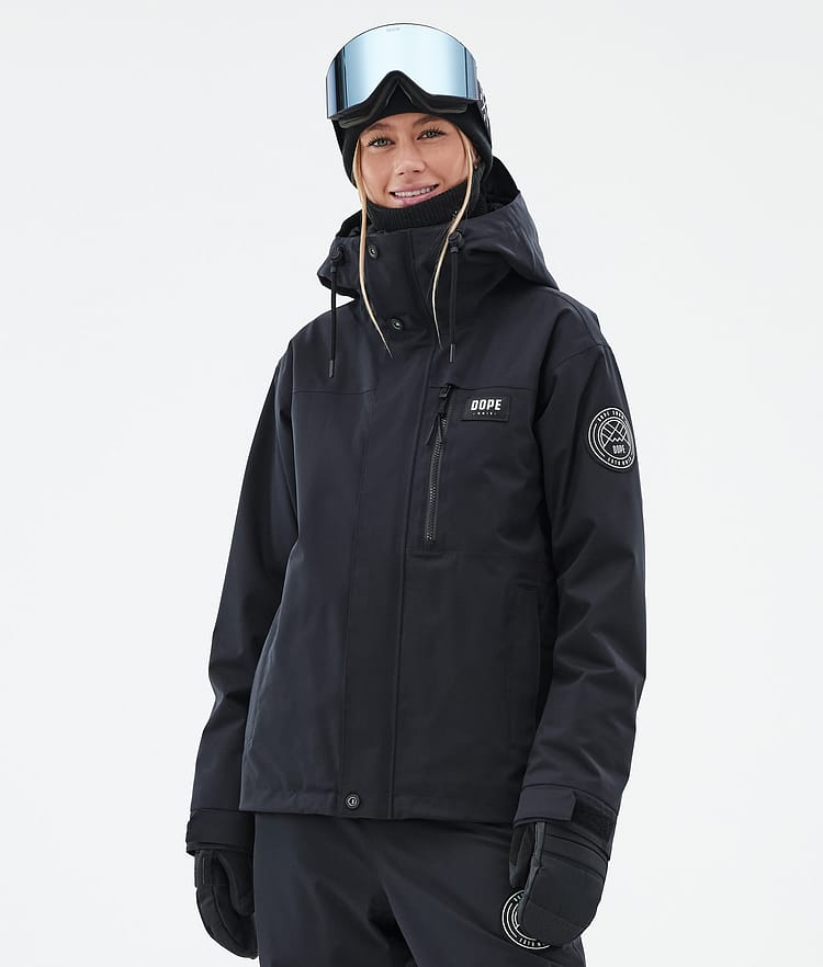 Dope Blizzard W Full Zip Snowboardjacke Damen Black, Bild 1 von 10