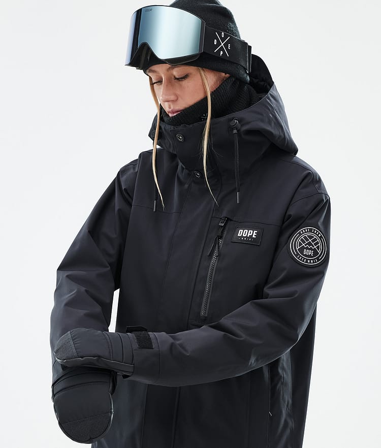 Dope Blizzard W Full Zip 24 Snowboardjacke Damen Black, Bild 2 von 10