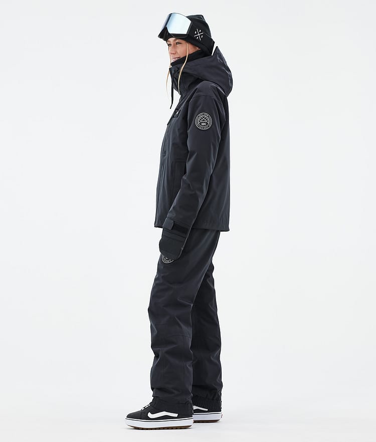 Dope Blizzard W Full Zip 24 Snowboardjacke Damen Black, Bild 4 von 10