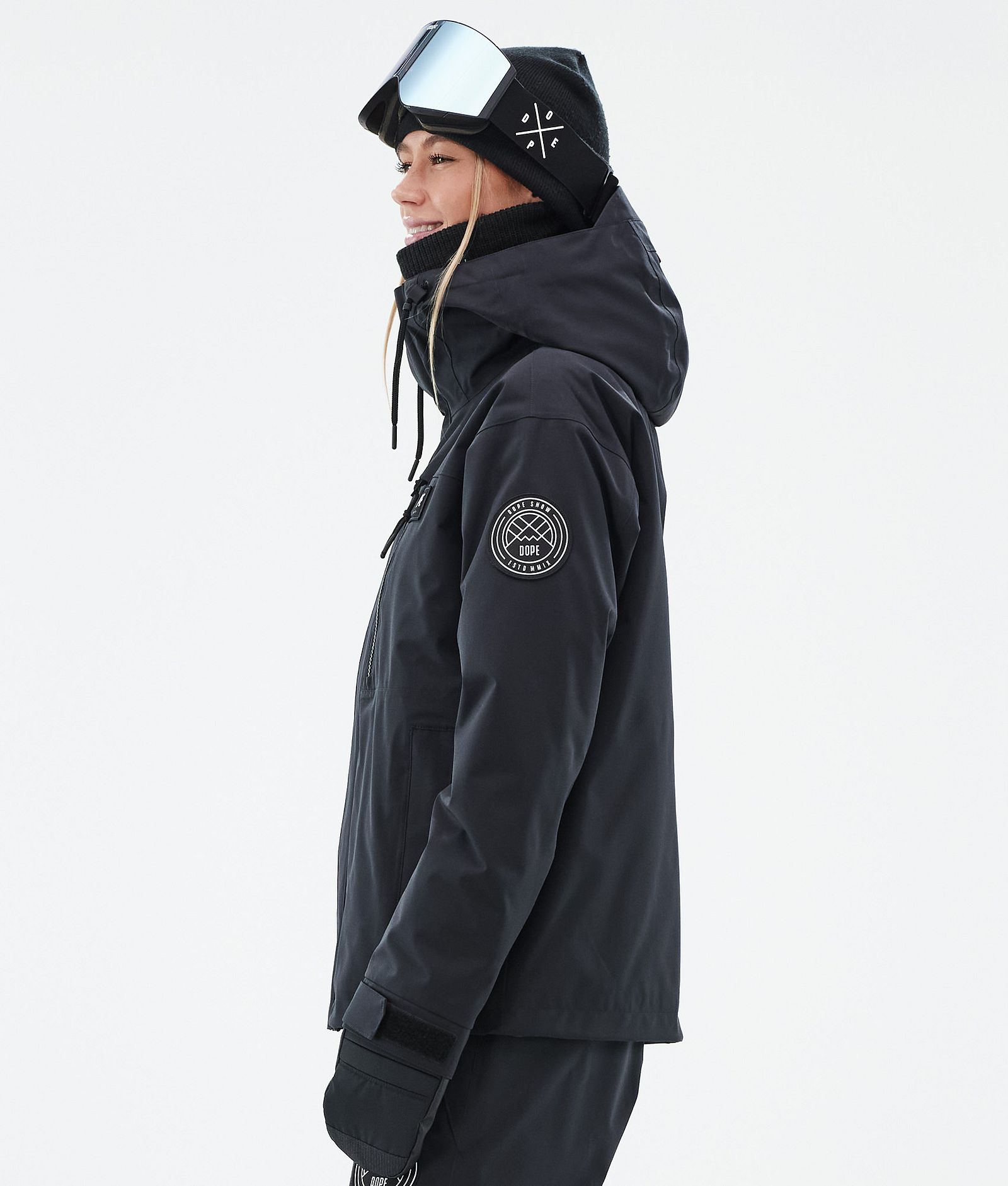 Dope Blizzard W Full Zip Snowboardjacke Damen Black, Bild 6 von 10