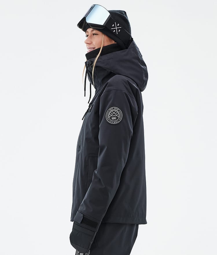 Dope Blizzard W Full Zip Skijacke Damen Black, Bild 6 von 10