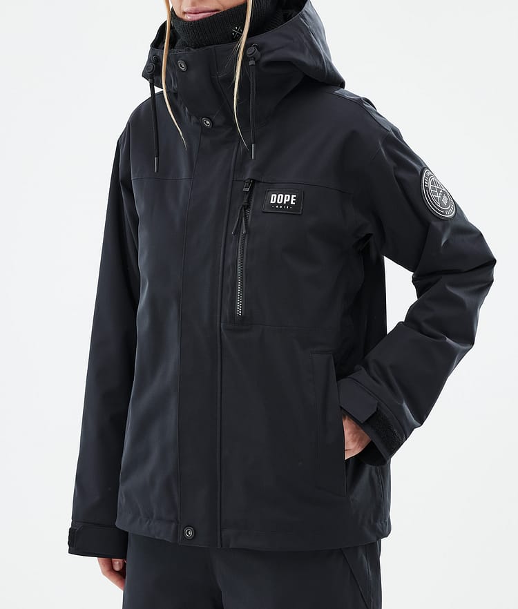 Dope Blizzard W Full Zip Snowboardjacke Damen Black, Bild 8 von 10