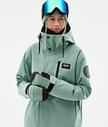 Dope Blizzard W Full Zip Snowboardjacke Damen Faded Green, Bild 2 von 10