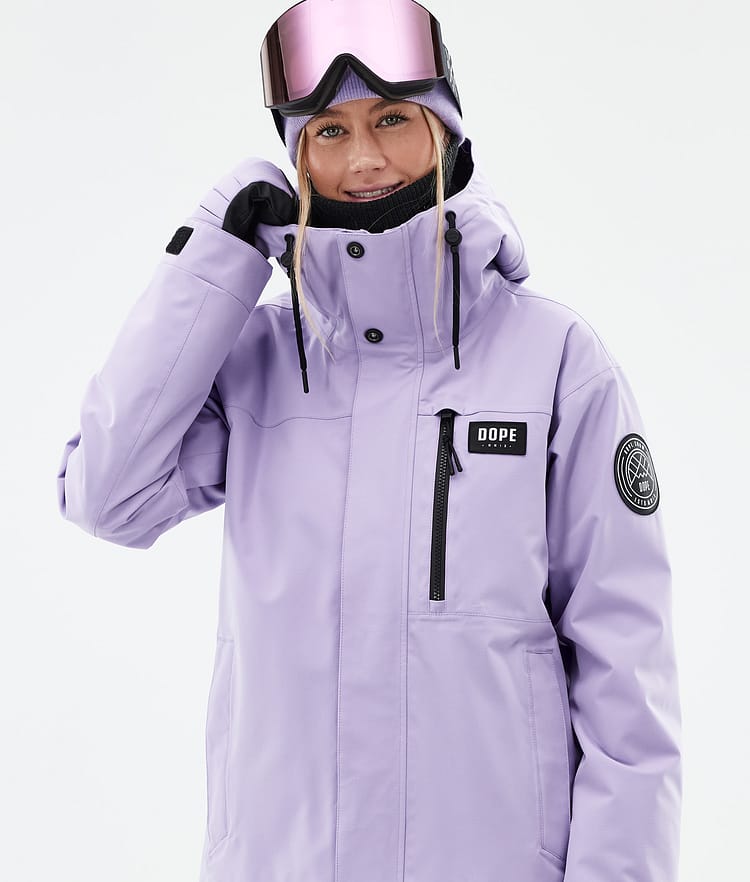 Dope Blizzard W Full Zip Skijacke Damen Faded Violet, Bild 2 von 10