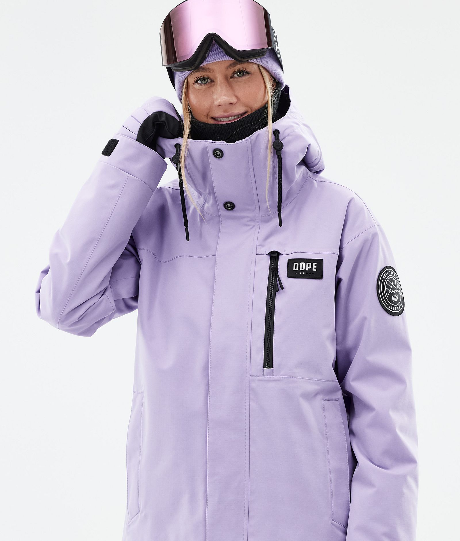 Dope Blizzard W Full Zip Snowboardjacke Damen Faded Violet, Bild 2 von 10