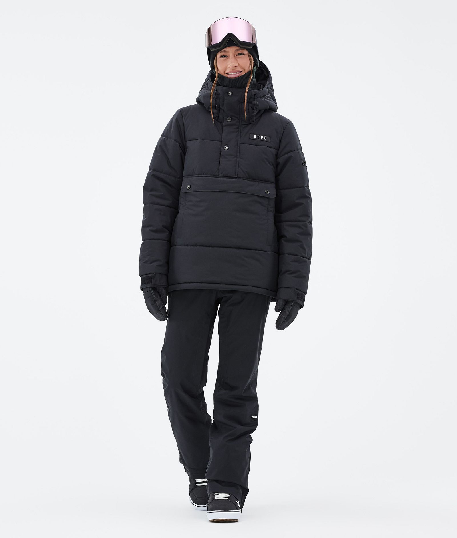 Dope Puffer W Snowboardjacke Damen Black, Bild 2 von 8