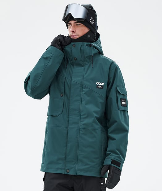 Dope Adept Snowboardjacke Herren Bottle Green