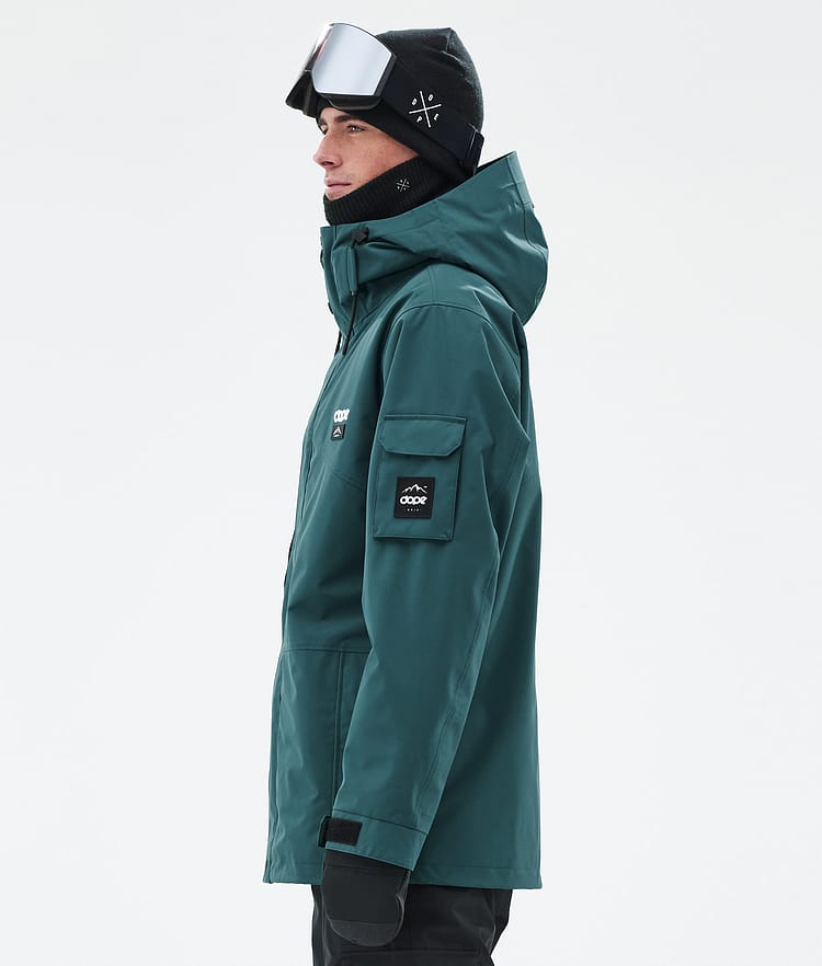 Dope Adept Snowboardjacke Herren Bottle Green, Bild 5 von 9