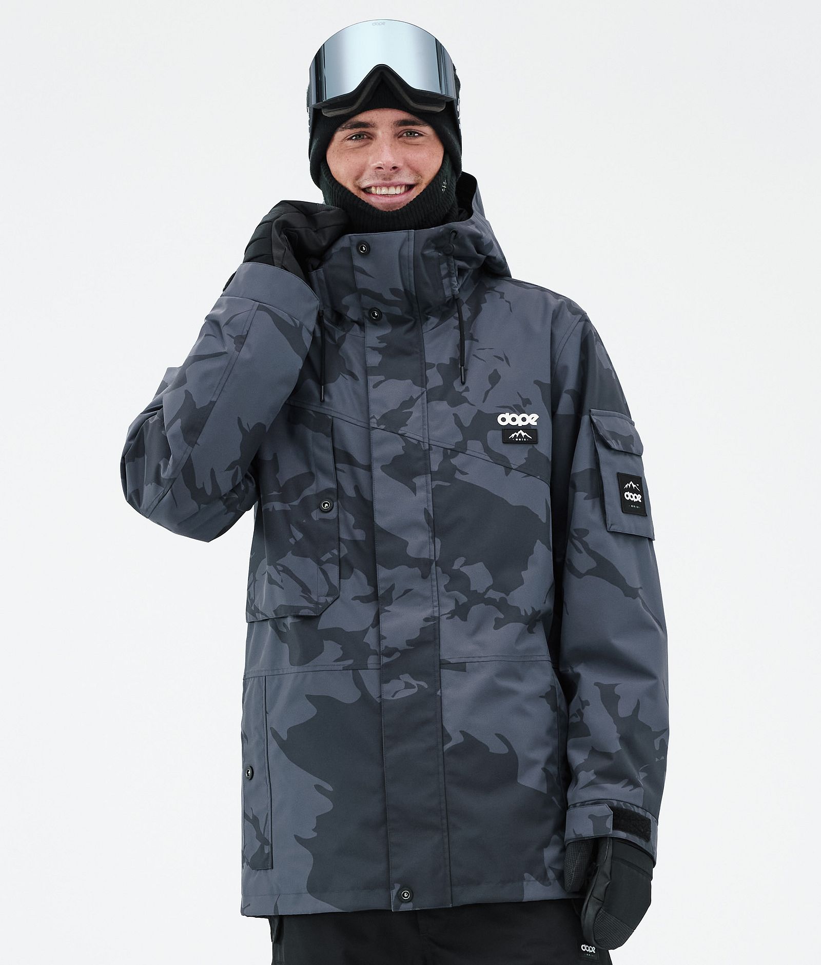 Dope Adept Skijacke Herren Metal Blue Camo, Bild 1 von 9