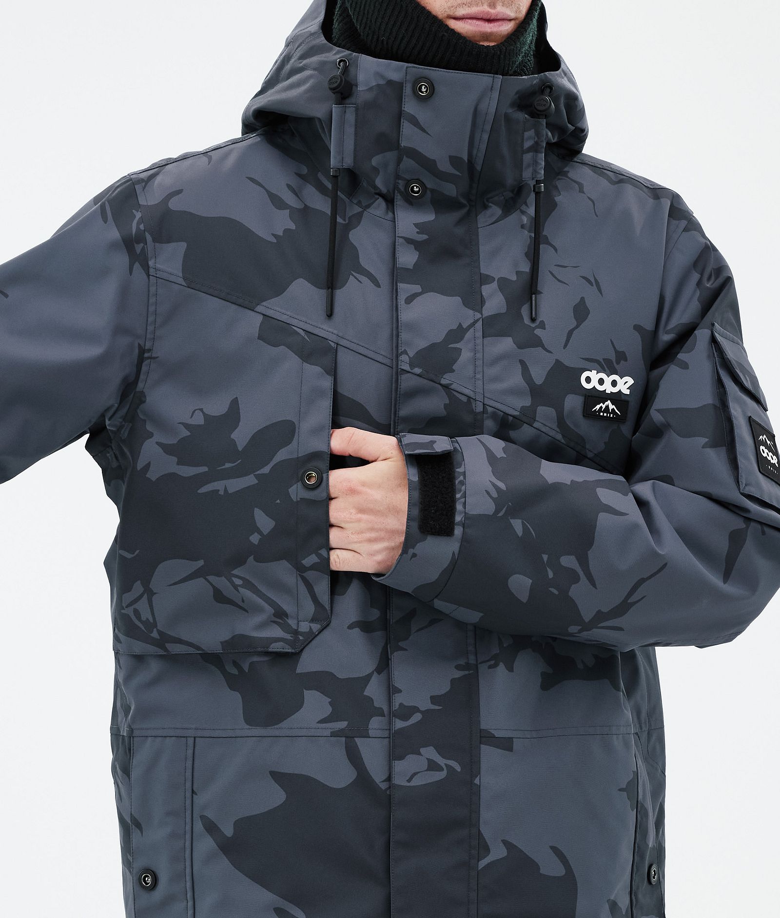 Dope Adept Skijacke Herren Metal Blue Camo, Bild 8 von 9