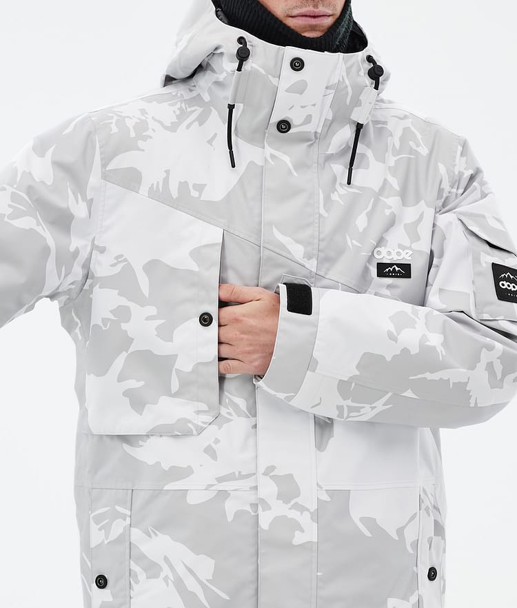 Dope Adept Snowboardjacke Herren Grey Camo, Bild 8 von 9