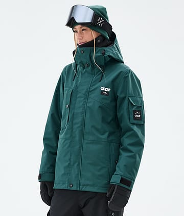 Dope Adept W Snowboardjacke Damen Bottle Green
