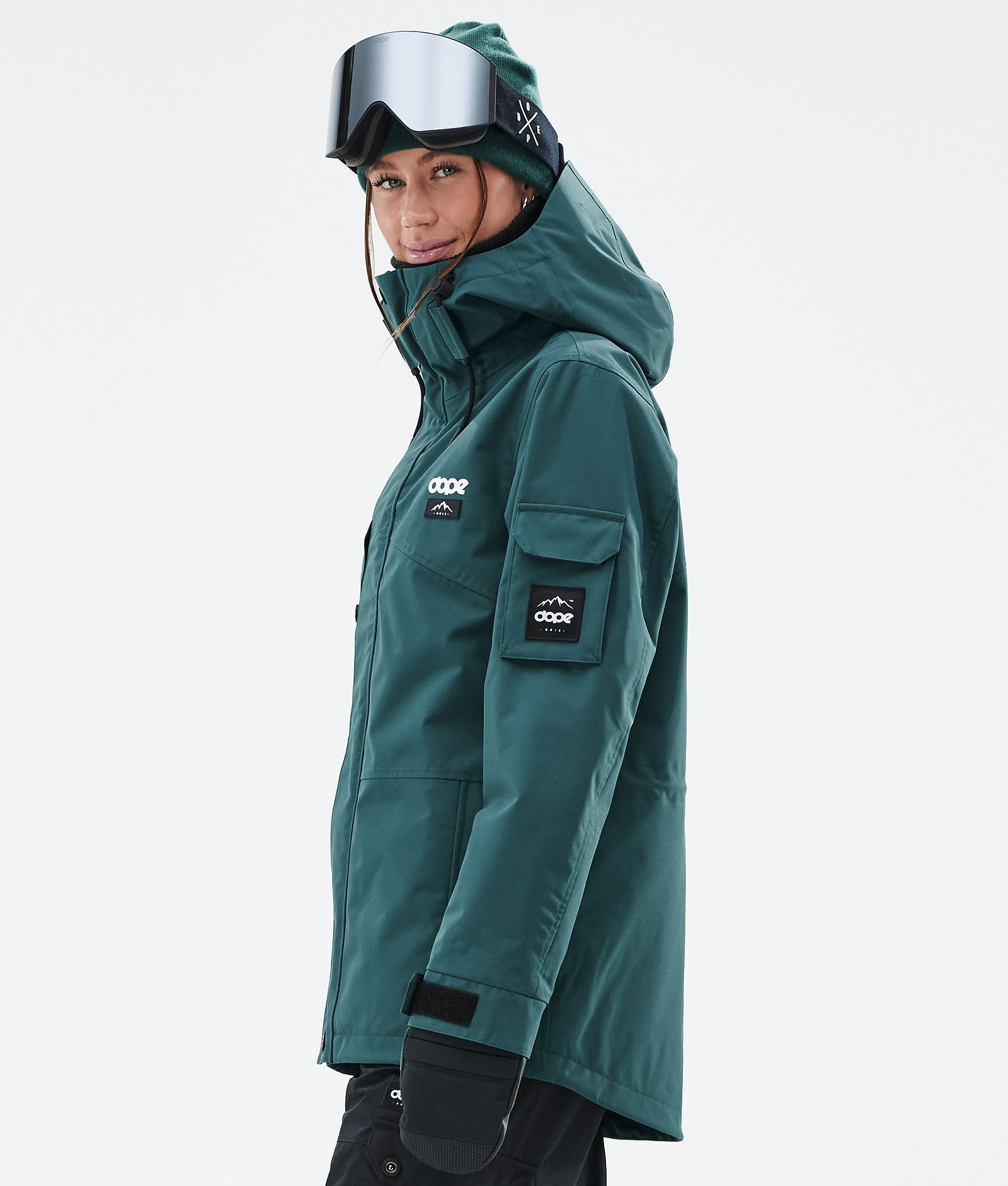 Dope Adept W Snowboardjacke Damen Bottle Green, Bild 5 von 9