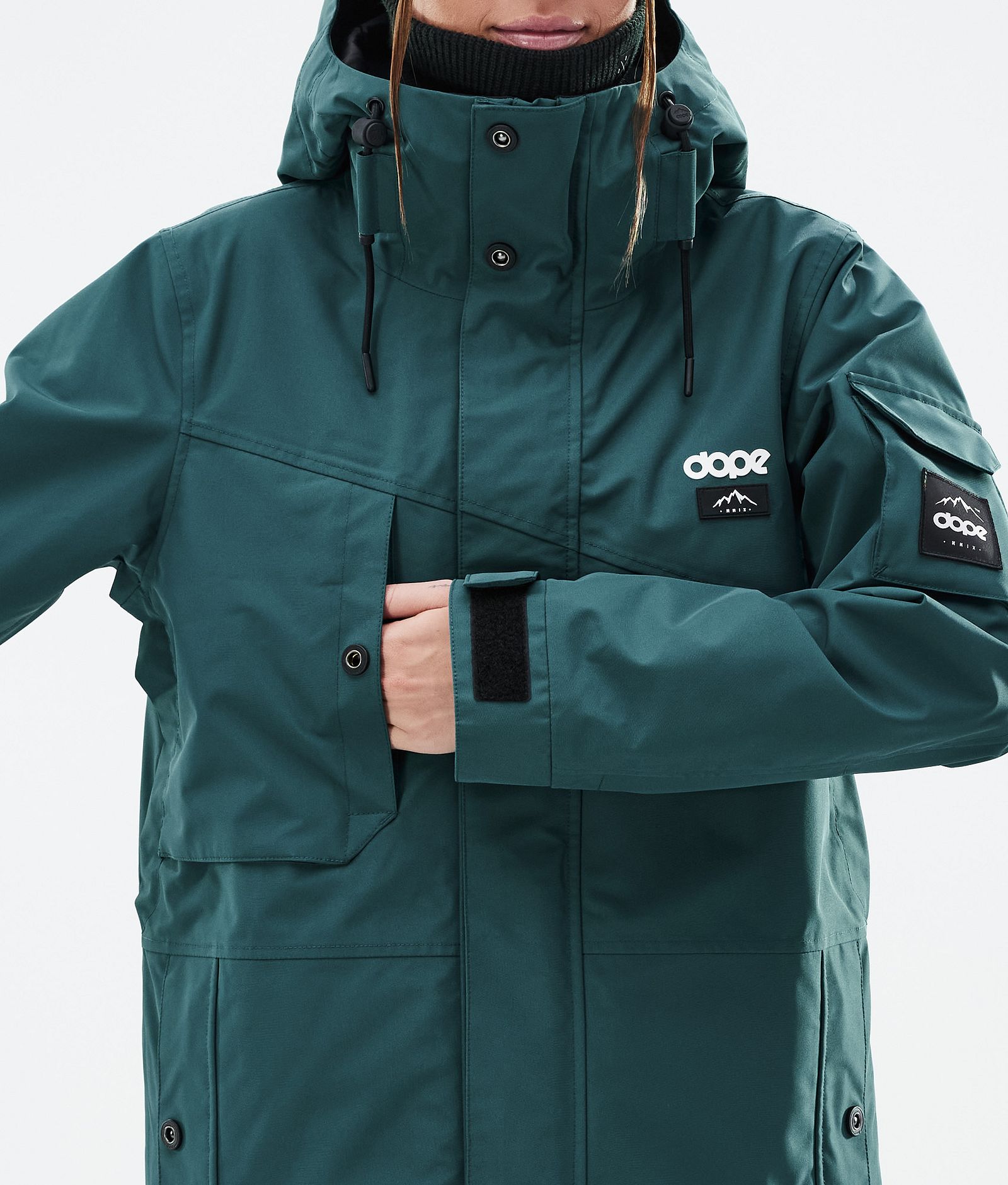 Dope Adept W Snowboardjacke Damen Bottle Green, Bild 8 von 9