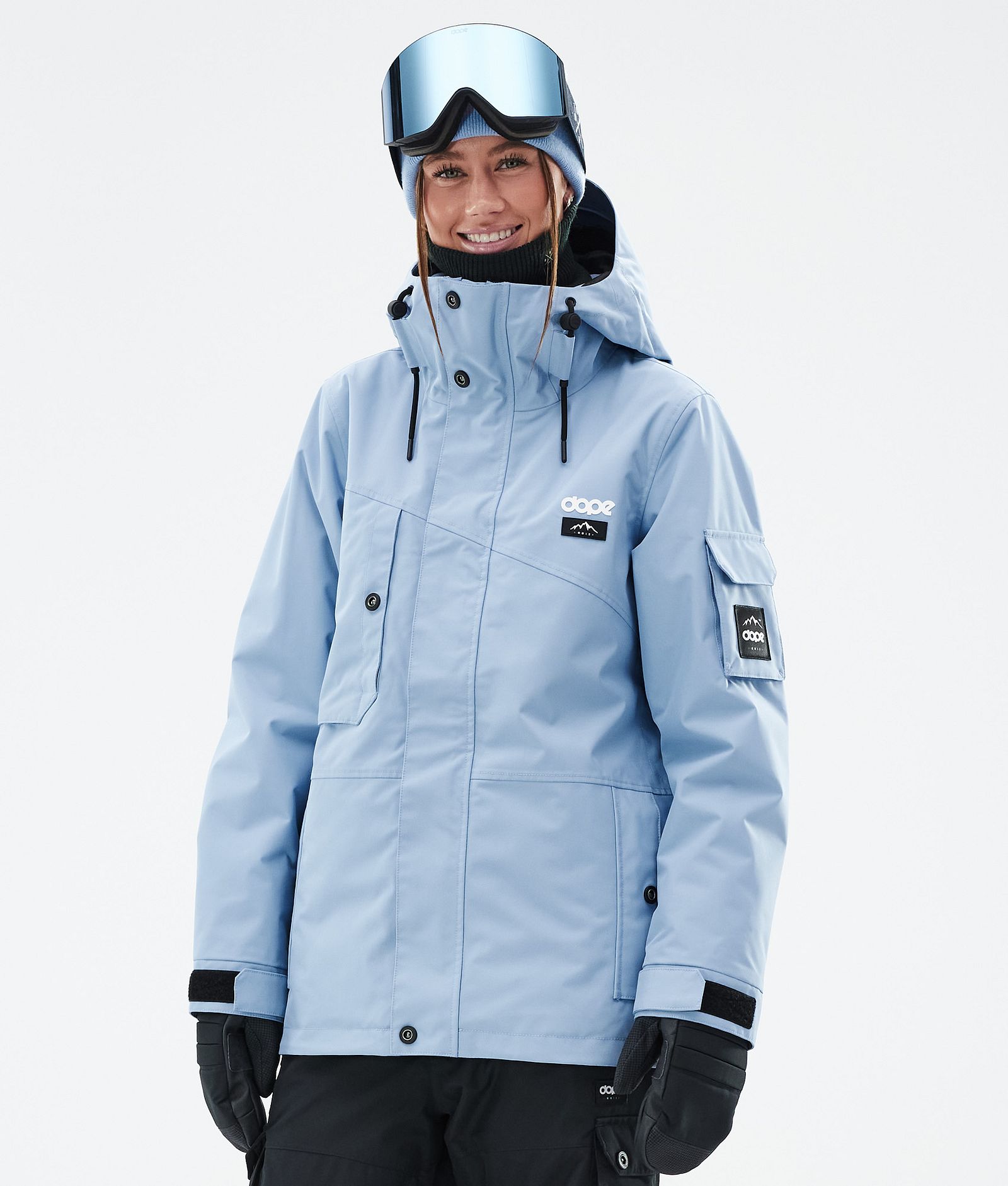 Dope Adept W Skijacke Damen Light Blue, Bild 1 von 9