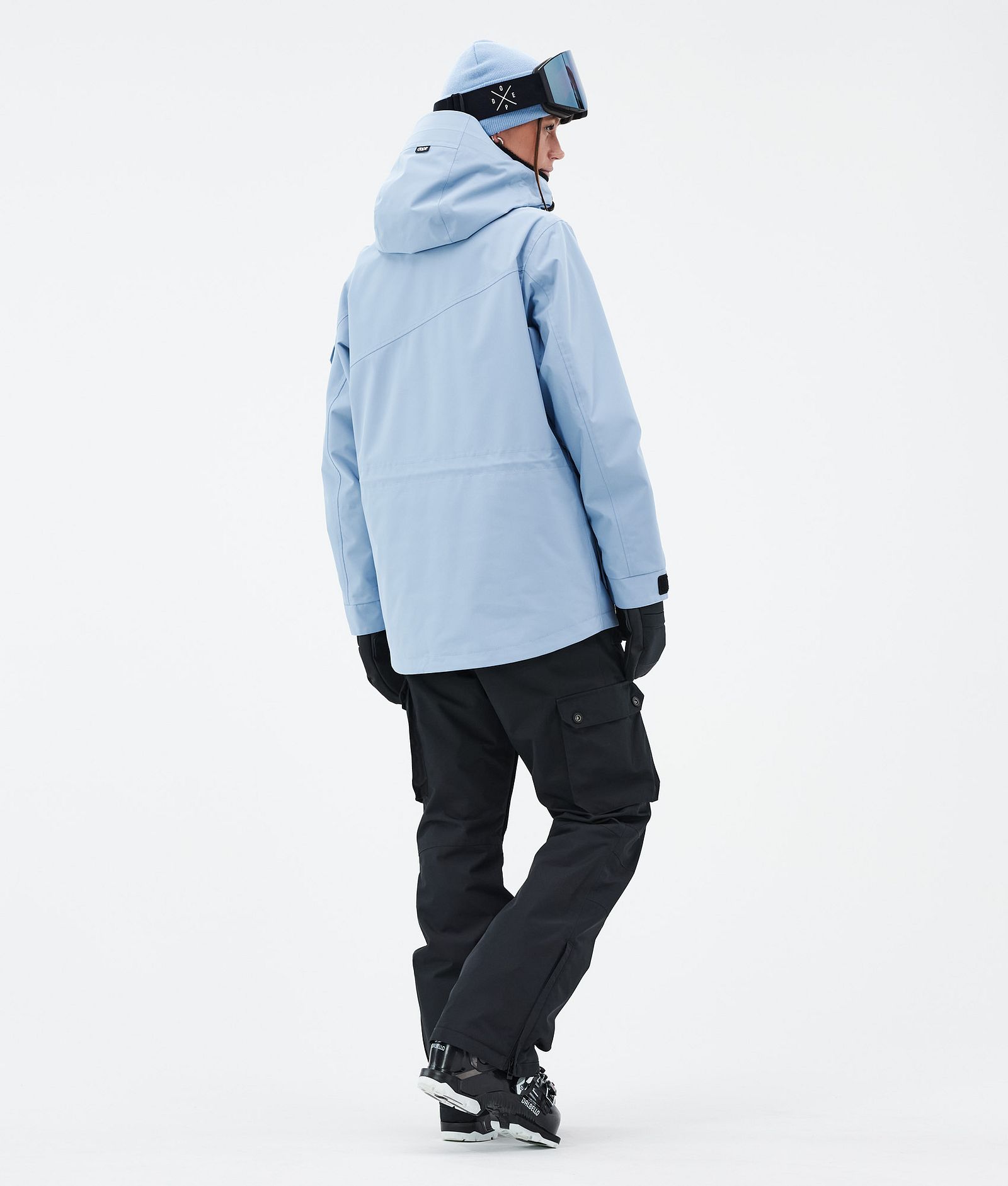 Dope Adept W Skijacke Damen Light Blue, Bild 4 von 9