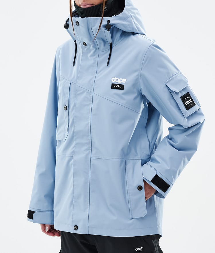 Dope Adept W Skijacke Damen Light Blue, Bild 7 von 9