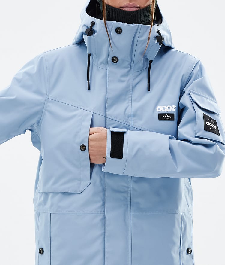 Dope Adept W Skijacke Damen Light Blue, Bild 8 von 9