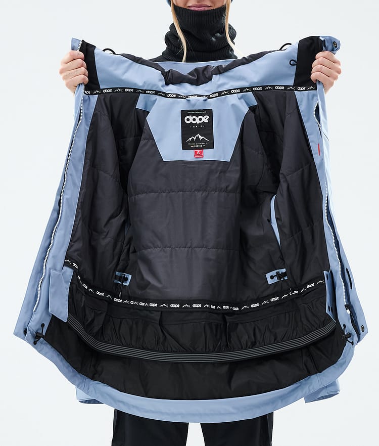 Dope Adept W Skijacke Damen Light Blue, Bild 9 von 9