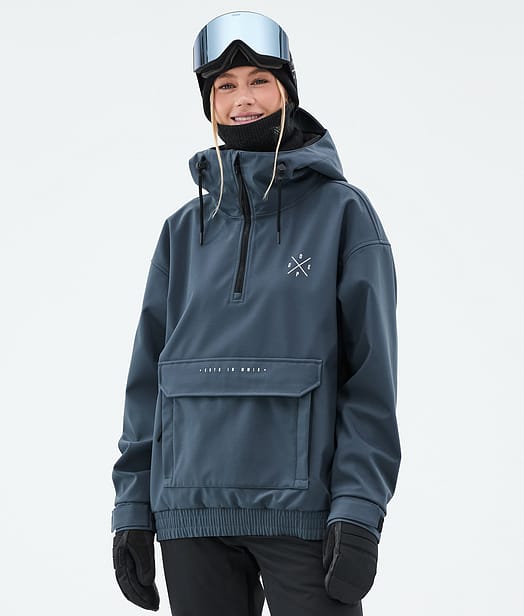 Dope Cyclone W Snowboardjacke Damen Metal Blue