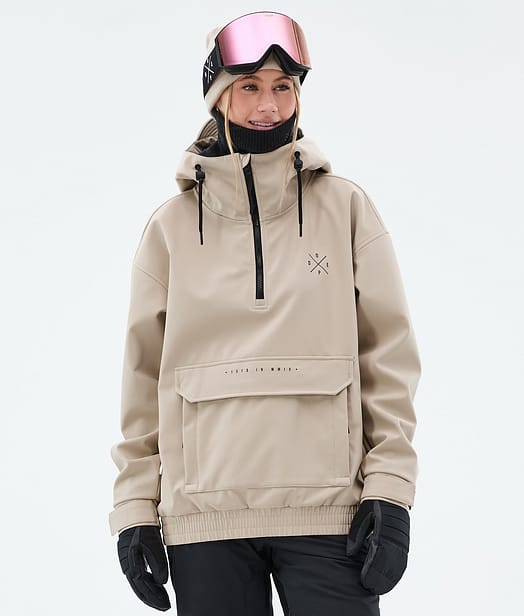 Dope Cyclone W Snowboardjacke Damen Sand
