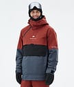 Montec Dune Snowboardjacke Herren Rust/Black/Metal Blue