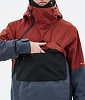 Montec Dune Snowboardjacke Herren Rust/Black/Metal Blue, Bild 9 von 9