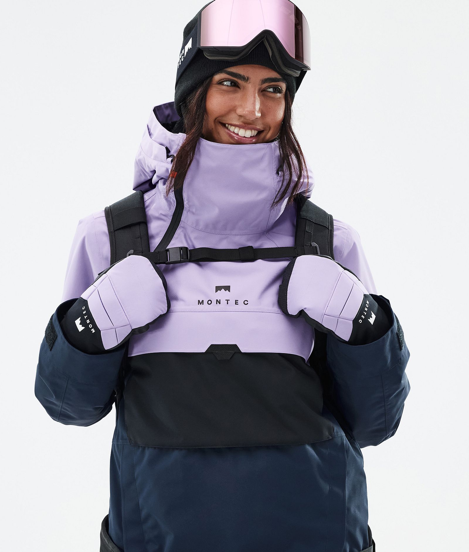 Montec Dune W Snowboardjacke Damen Faded Violet/Black/Dark Blue, Bild 2 von 9