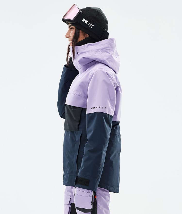 Montec Dune W Snowboardjacke Damen Faded Violet/Black/Dark Blue, Bild 6 von 9