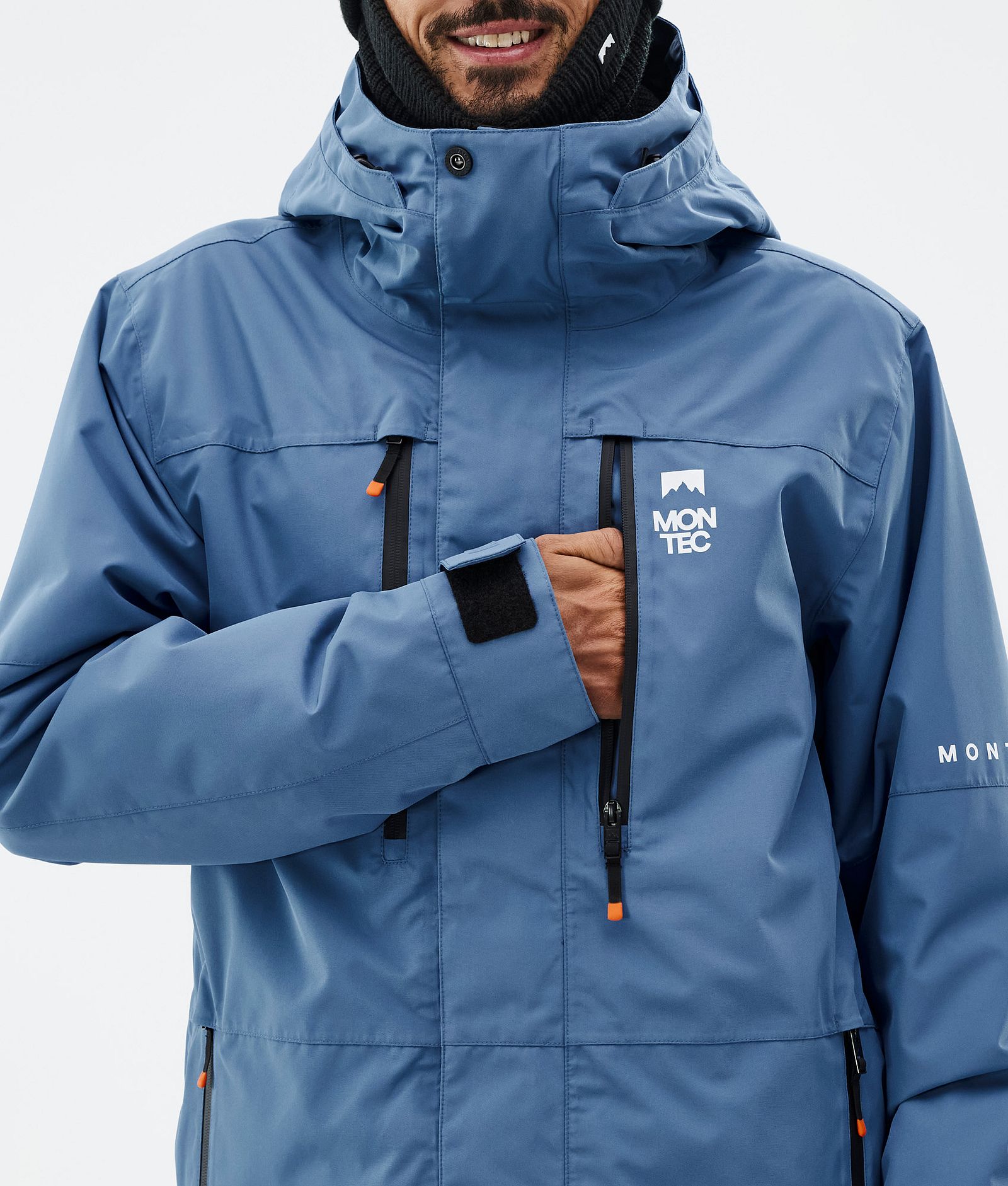 Montec Fawk Snowboardjacke Herren Blue Steel, Bild 9 von 10