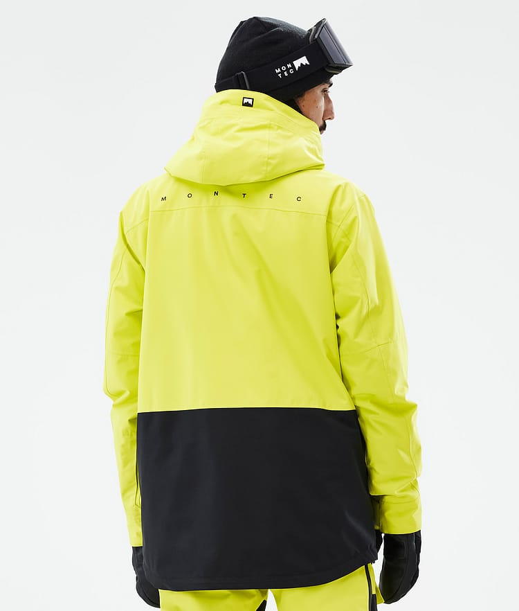 Montec Fawk Skijacke Herren Bright Yellow/Black, Bild 7 von 10