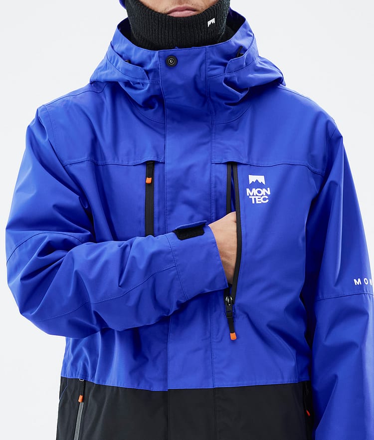 Montec Fawk Snowboardjacke Herren Cobalt Blue/Black, Bild 9 von 10