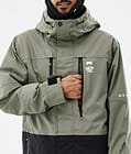 Montec Fawk Snowboardjacke Herren Greenish/Black, Bild 9 von 10