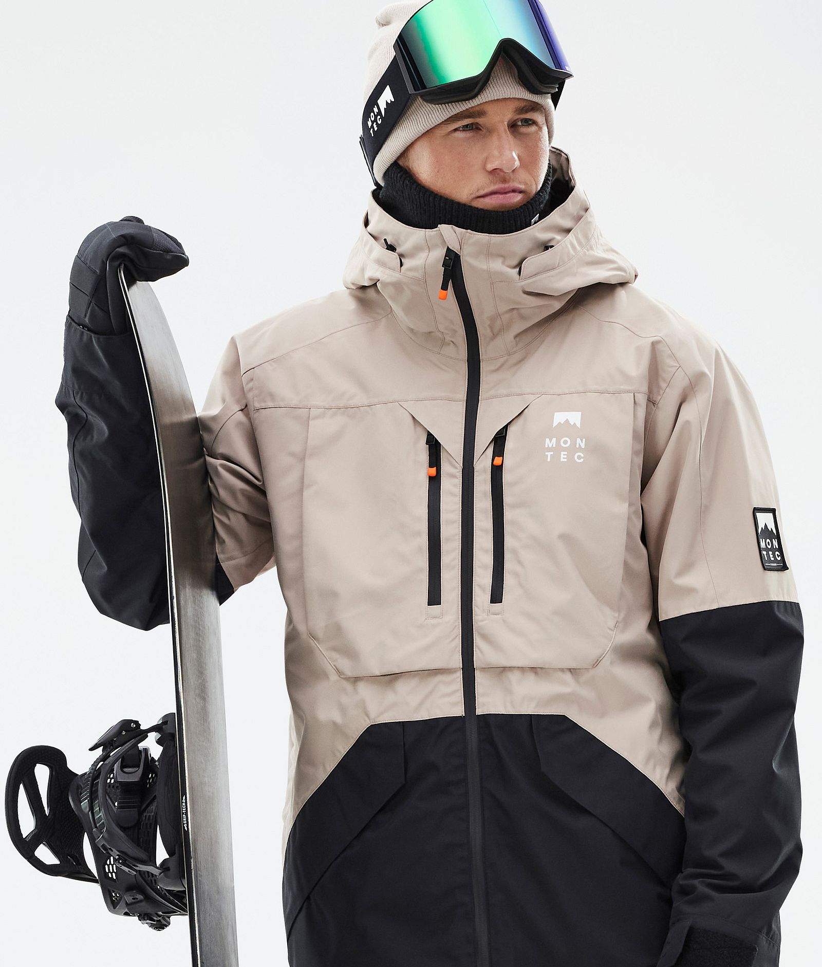 Montec Arch Snowboardjacke Herren Sand/Black, Bild 2 von 10