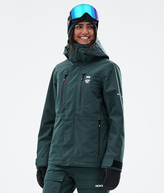 Montec Fawk W Skijacke Damen Dark Atlantic