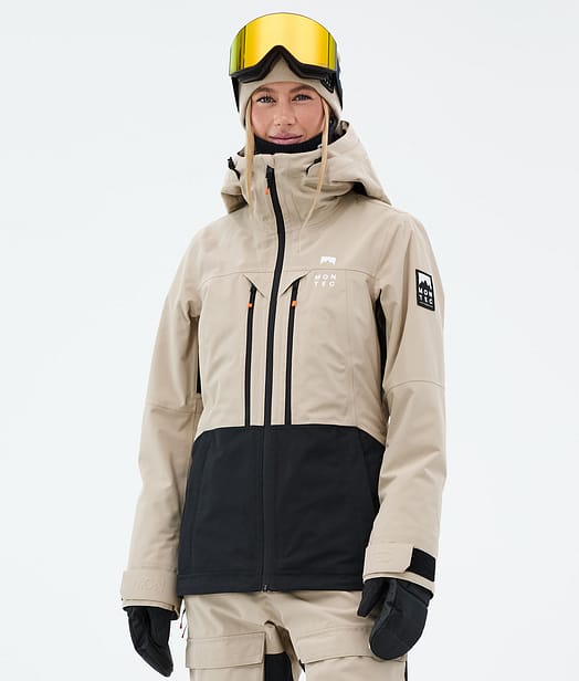 Montec Moss W Snowboardjacke Damen Sand/Black