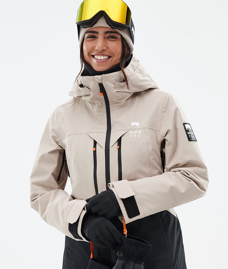 Montec Moss W Skijacke Damen Sand/Black, Bild 2 von 10