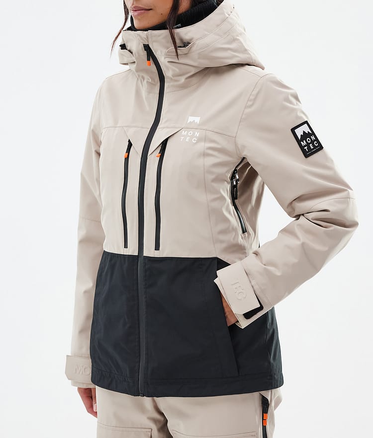 Montec Moss W Snowboardjacke Damen Sand/Black, Bild 8 von 10