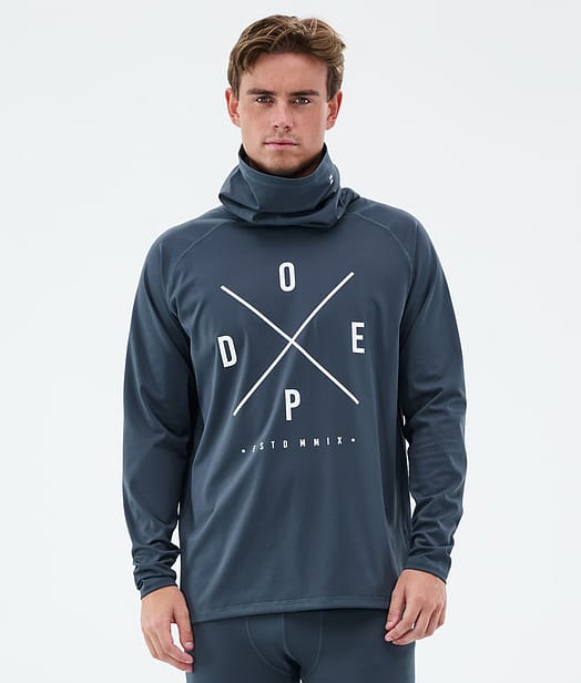 Dope Snuggle Funktionsshirt Herren 2X-Up Metal Blue