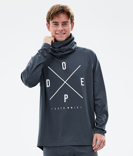 Dope Snuggle Funktionsshirt Herren Metal Blue