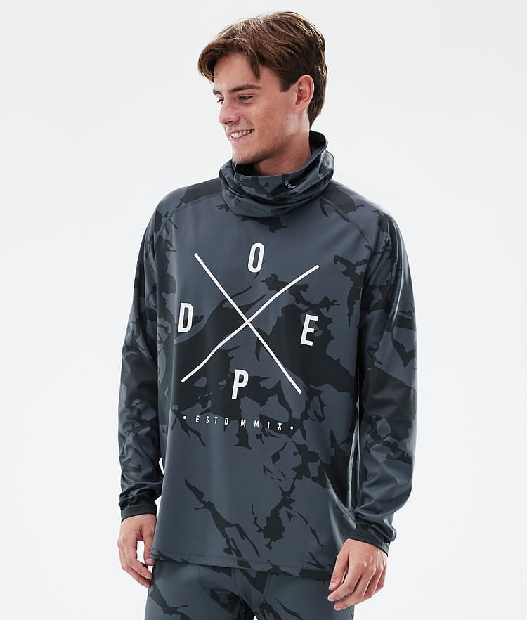 Dope Snuggle Funktionsshirt Herren 2X-Up Metal Blue Camo, Bild 1 von 7