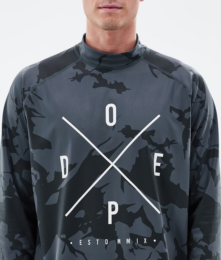 Dope Snuggle Funktionsshirt Herren 2X-Up Metal Blue Camo, Bild 6 von 7