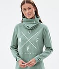 Dope Snuggle W Funktionsshirt Damen 2X-Up Faded Green, Bild 2 von 7