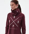 Dope Snuggle W Funktionsshirt Damen 2X-Up Burgundy, Bild 2 von 7