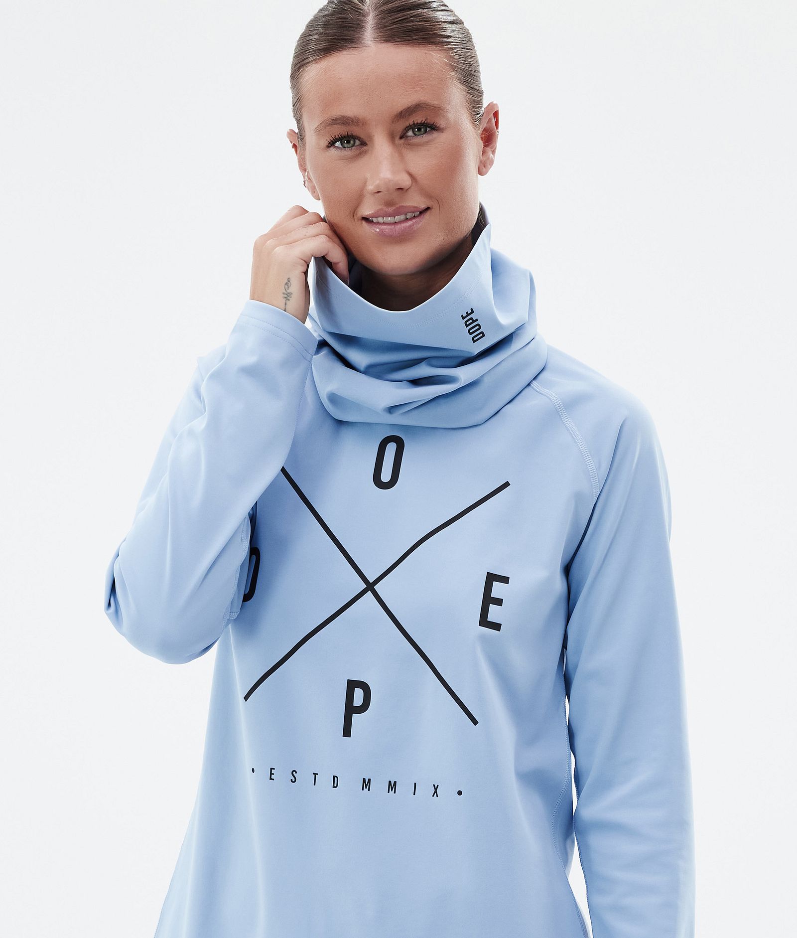 Dope Snuggle W Funktionsshirt Damen 2X-Up Light Blue, Bild 2 von 7