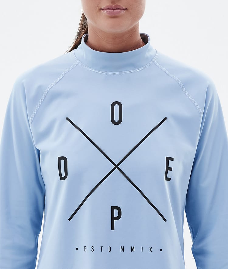 Dope Snuggle W Funktionsshirt Damen 2X-Up Light Blue, Bild 6 von 7