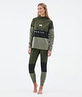 Montec Alpha W Funktionsshirt Damen Olive Green/Black/Greenish, Bild 3 von 5