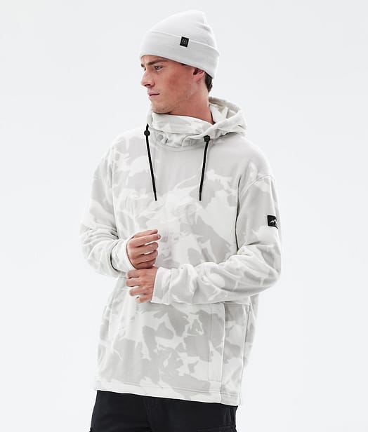 Dope Cozy II Fleece Hoodie Herren Grey Camo